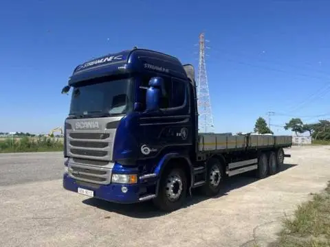 스카니아 R490 25톤 카고 2018년식 스카니아 카고 전측면